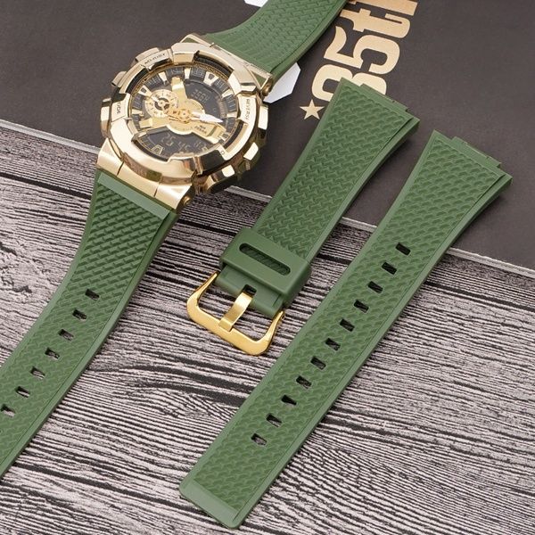 Ремінець для Casio G-Shock GA-100/110 Army Green GD 1051-1107 фото