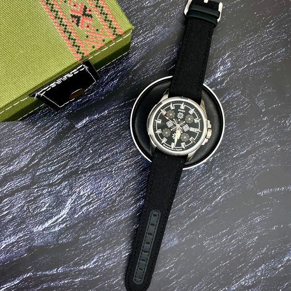 Awarder Embroidery Silver-Army Green Black Automatic 10ATM 1202-0006 фото