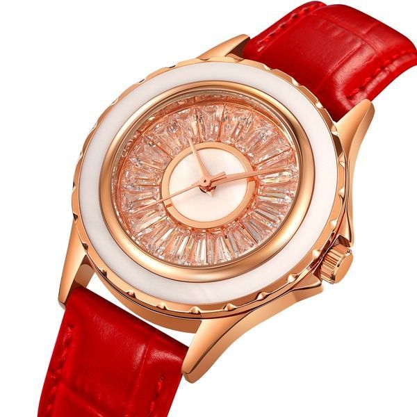 Skmei 2172RGRD Rose Gold-Red 1080-2883 фото
