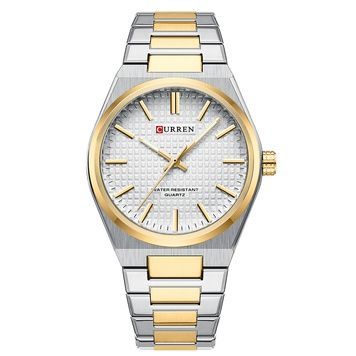 Curren 8439 Silver-Gold-White 1008-0391 фото