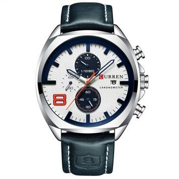Curren 8324 Silver-White 1008-0185 фото