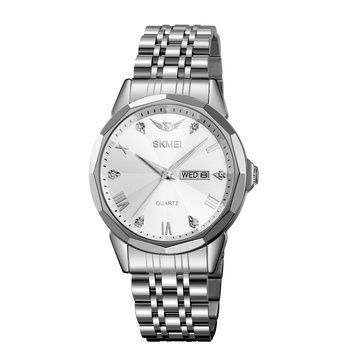 Skmei 2291SIWT Silver-White 1080-2484 фото