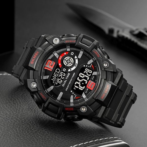 Skmei 2018RDBK Red-Black SALE 1080-2039 фото
