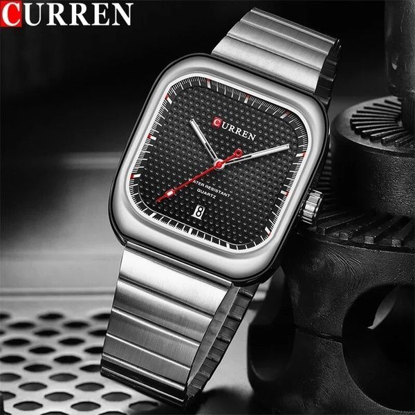 Curren 8460 Silver-Black 1008-0454 фото