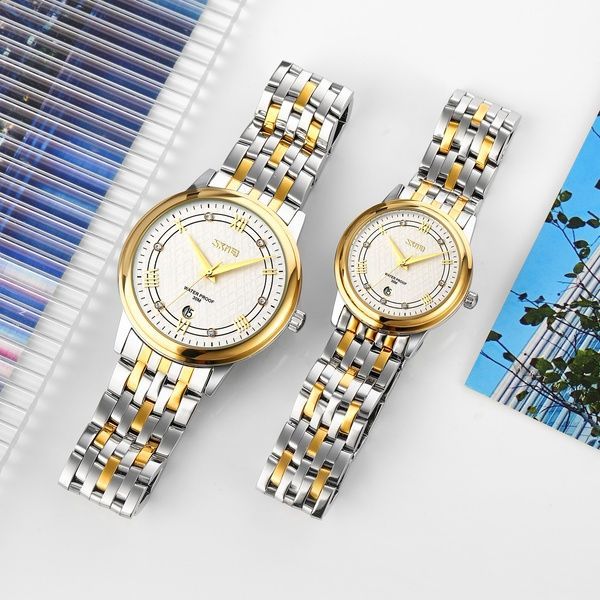 Skmei 9272TGDSI-S Gold/Silver-Silver Lady 1080-2447 фото