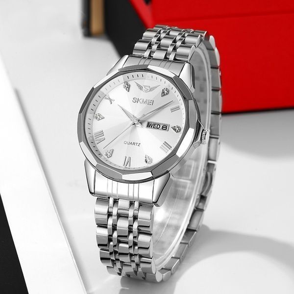 Skmei 2291SIWT Silver-White 1080-2484 фото