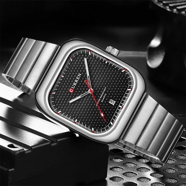 Curren 8460 Silver-Black 1008-0454 фото