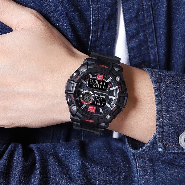 Skmei 2018RDBK Red-Black SALE 1080-2039 фото