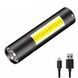 Ліхтарик Police BL 31 Q5 XPE + COB + Вбудований акумулятор + Зарядний кабель + MicroUSB + BOX Ліхтар 510 фото 1