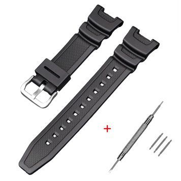 Ремінець для Casio SGW-100 Black SI 1051-1046 фото