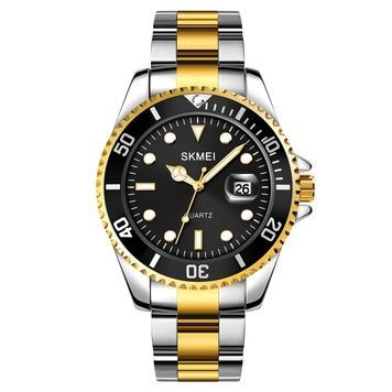 Skmei 1779TGDBK Silver-Gold-Black 1080-1018 фото