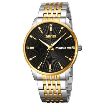 Skmei 9323TGDBK Silver/Gold-Black 1080-2357 фото