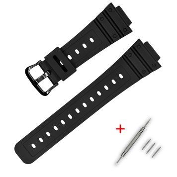 Ремінець для Casio G-Shock DW-5600 B Black BK 1051-1007 фото