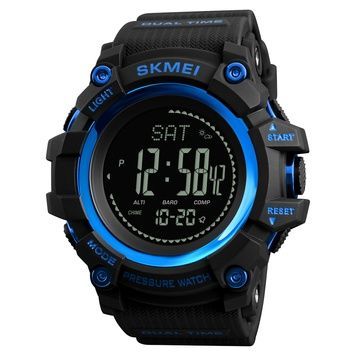 Skmei 1358 Black-Blue Smart Watch Compass SALE 1080-0956 фото