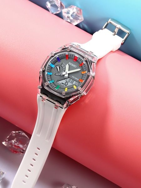Skmei 2100WTGY White-Grey SALE 1080-1865 фото