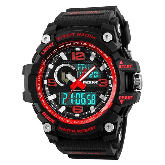 Patriot 012BKRDTRO ТРО Чорні з червоним + Коробка 1201-0180 фото