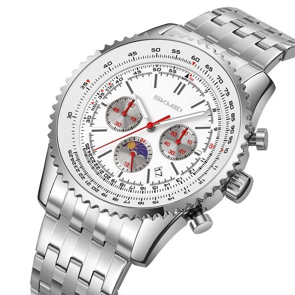 Skmei 9348SI Silver 1080-2823 фото