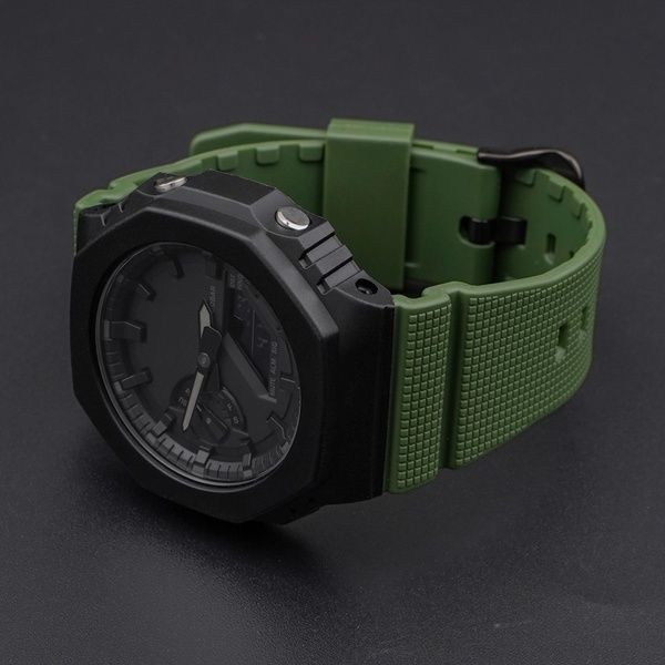 Ремінець для Casio G-Shock GM-2100 B Army Green BK 1051-0854 фото