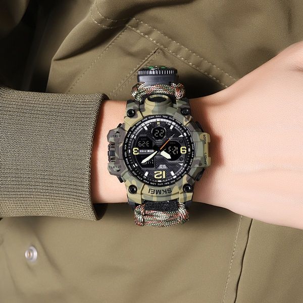 Skmei 1155BNCMGN Camo Green 1080-2537 фото
