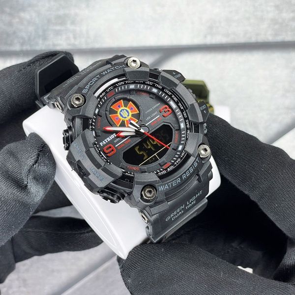Patriot 001RDDSNS ДСНС Чорні з червоним + Коробка. 1201-0004 фото