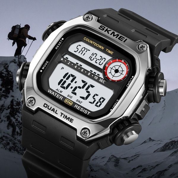 Skmei 2126SIBK Silver-Black 1080-2872 фото