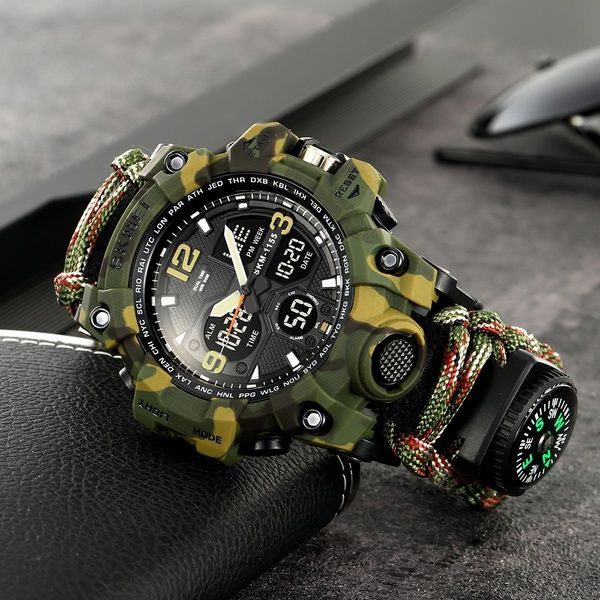 Skmei 1155BNCMGN Camo Green 1080-2537 фото