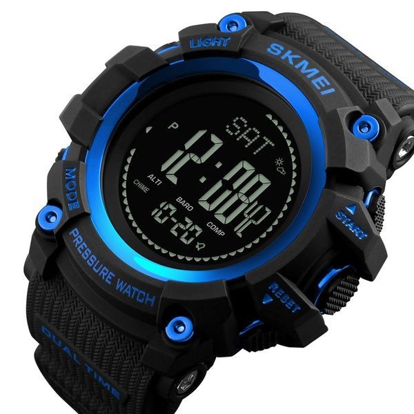 Skmei 1358 Black-Blue Smart Watch Compass SALE 1080-0956 фото