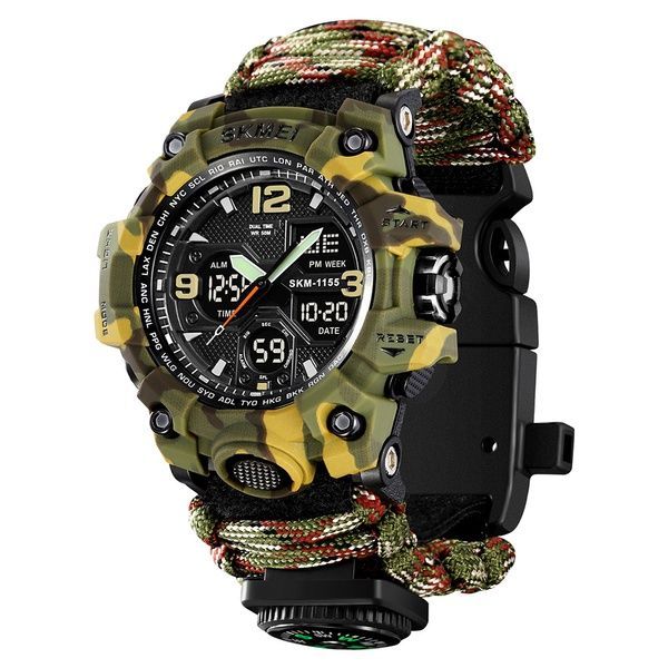 Skmei 1155BNCMGN Camo Green 1080-2537 фото