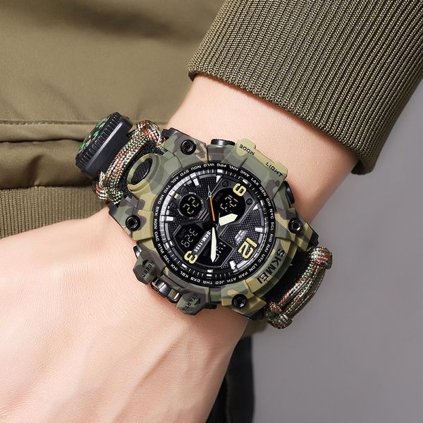 Skmei 1155BNCMGN Camo Green 1080-2537 фото