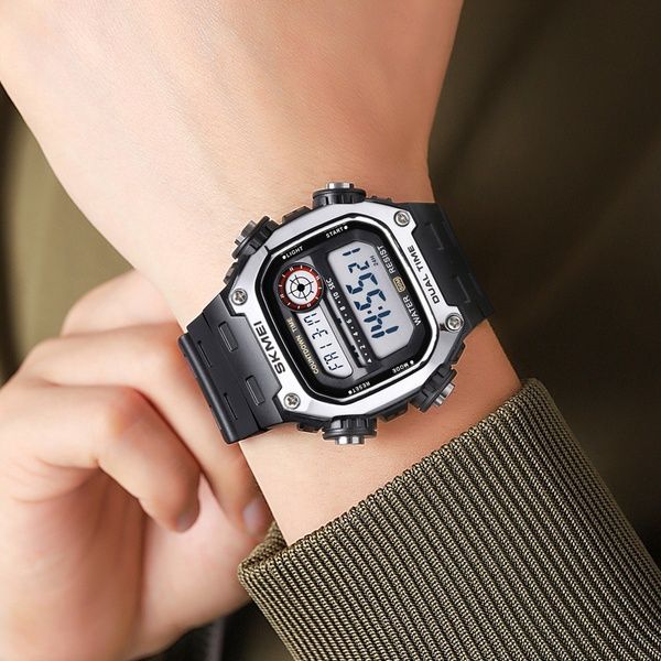 Skmei 2126SIBK Silver-Black 1080-2872 фото