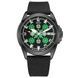 Awarder Embroidery Black-Green Black Automatic 10ATM 1202-0010 фото 1