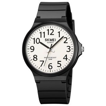 Skmei 2108BKWT-AC Black White-AC 1080-2203 фото