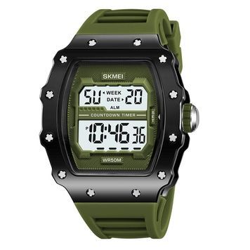 Skmei 2296BKGN Black-Green 1080-2522 фото