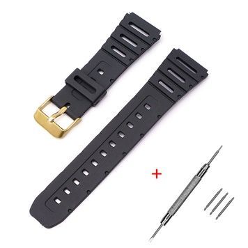 Ремінець для Casio F91W 18mm Black GD 1051-0908 фото