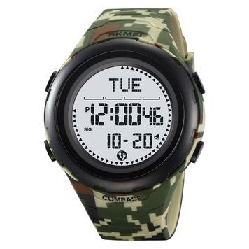 Skmei 2166CMGN Army Green Camouflage 1080-2701 фото