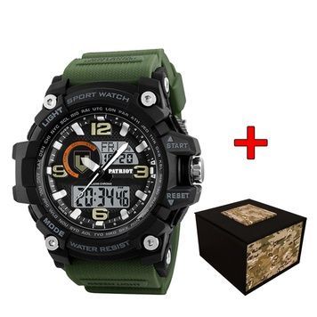 Patriot 012AGTRO ТРО Чорні з зеленим + Коробка 1201-0181 фото