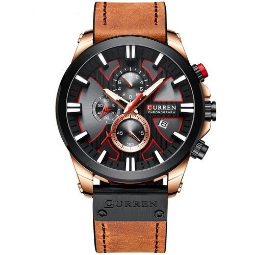 Curren 8346 Brown-Cuprum-Black 1008-0257 фото