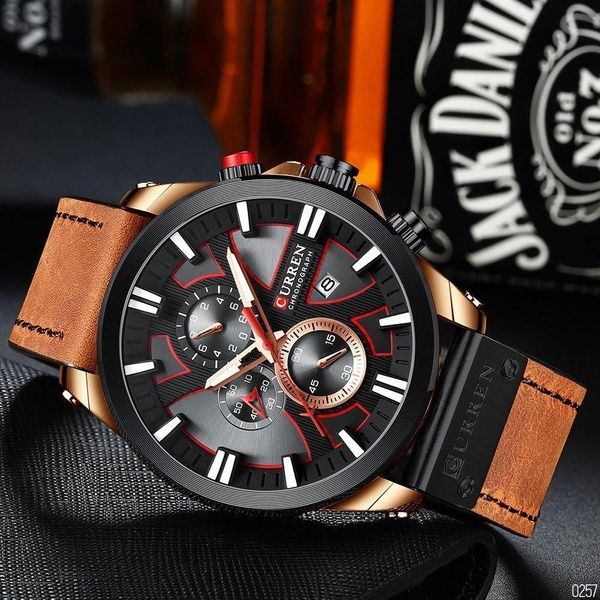 Curren 8346 Brown-Cuprum-Black 1008-0257 фото
