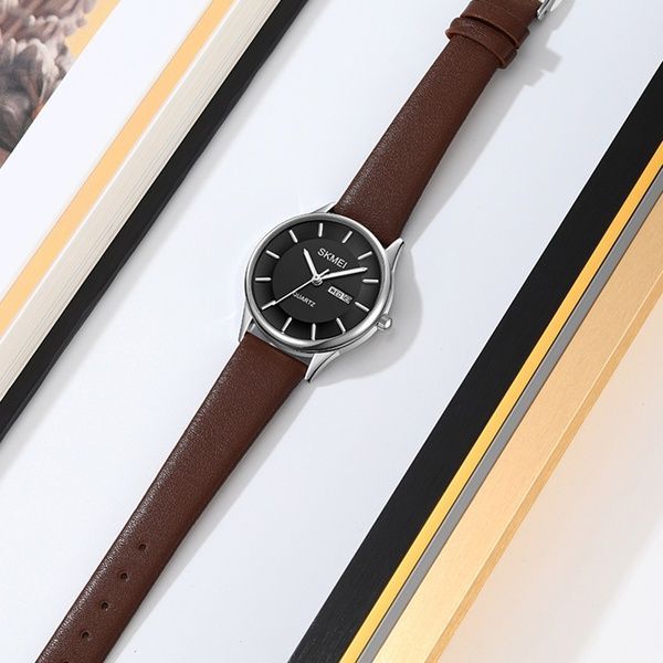 Skmei 2251SIBN Silver-Brown 1080-2596 фото