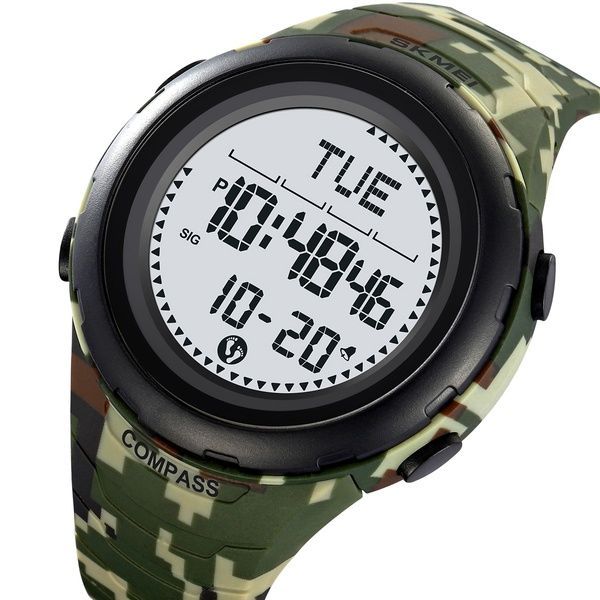Skmei 2166CMGN Army Green Camouflage 1080-2701 фото