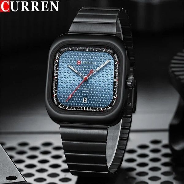 Curren 8460 Black-Blue 1008-0456 фото