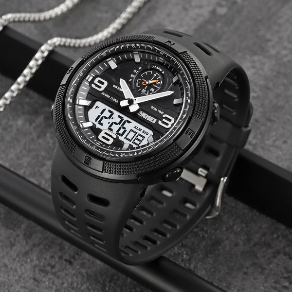 Skmei 1655BKWT Black-White 1080-2293 фото