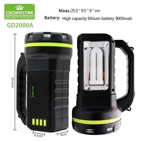 Портативна сонячна система GDLite GD-2000A, Power bank, сонячна панель 2000 фото