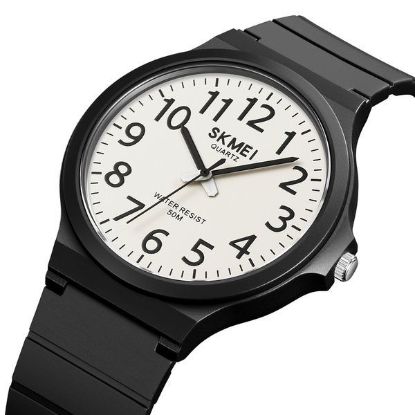 Skmei 2108BKWT-AC Black White-AC 1080-2203 фото