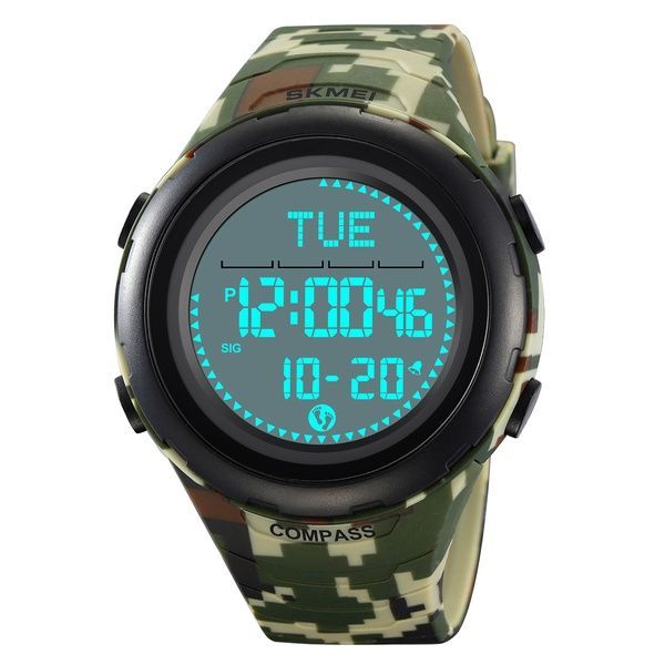 Skmei 2166CMGN Army Green Camouflage 1080-2701 фото