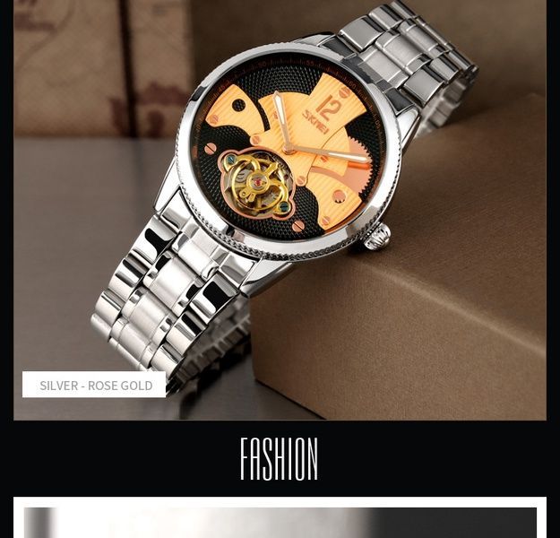 Skmei 9205SIRG Silver-Rose Gold 1080-1443 фото