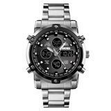 Skmei 1389SIBK Silver-Black-Black 1080-0245 фото