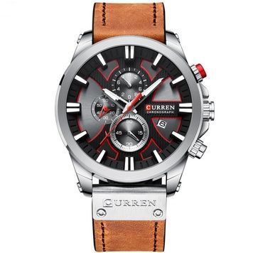 Curren 8346 Brown-Silver-Black 1008-0258 фото