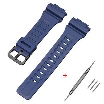 Ремінець для Casio AE-1000W Dark Blue BK 1051-1029 фото