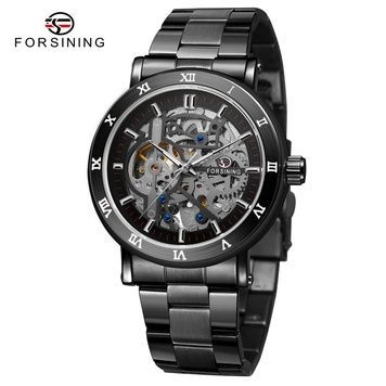 Forsining 8253 All Black Steel 1059-0215 фото